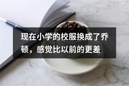 现在小学的校服换成了乔顿，感觉比以前的更差