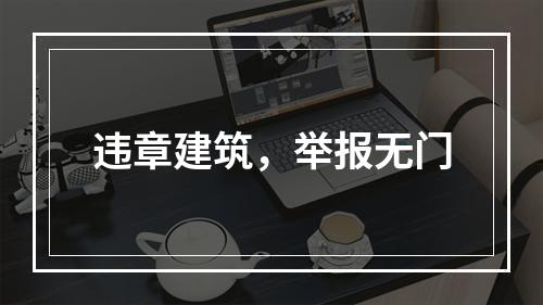违章建筑，举报无门