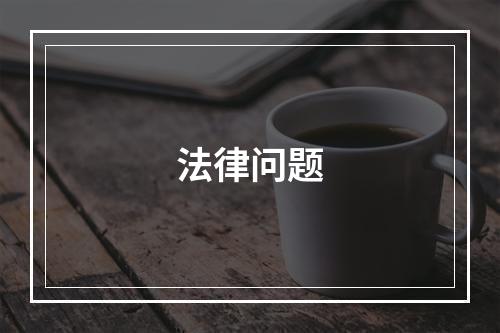 法律问题