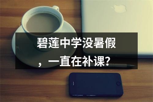 碧莲中学没暑假，一直在补课？