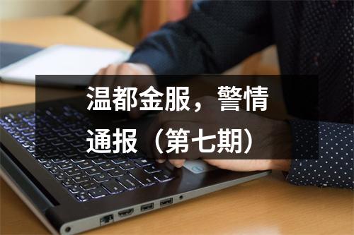 温都金服，警情通报（第七期）