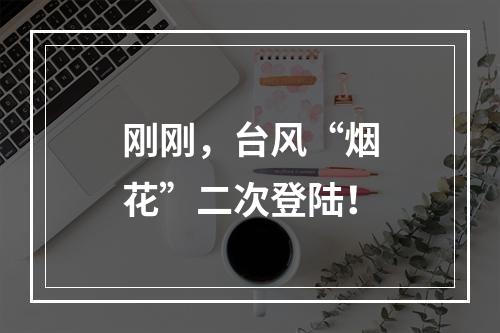 刚刚，台风“烟花”二次登陆！