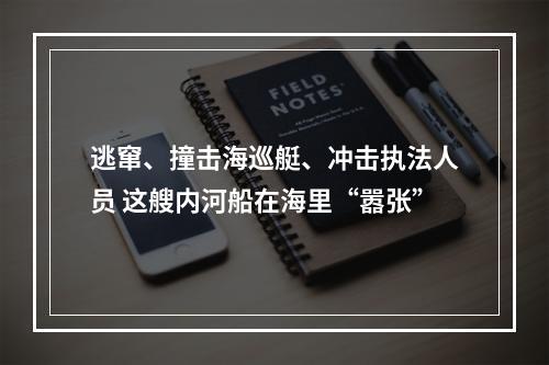逃窜、撞击海巡艇、冲击执法人员 这艘内河船在海里“嚣张”