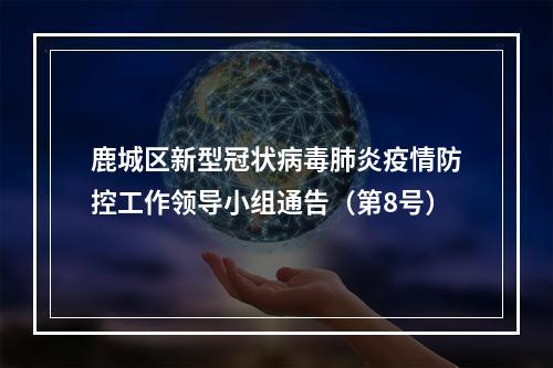 鹿城区新型冠状病毒肺炎疫情防控工作领导小组通告（第8号）