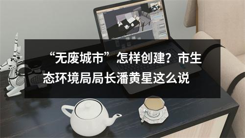 “无废城市”怎样创建？市生态环境局局长潘黄星这么说