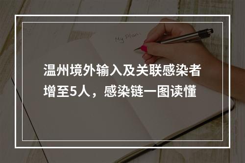 温州境外输入及关联感染者增至5人，感染链一图读懂