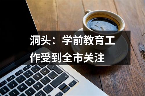 洞头：学前教育工作受到全市关注