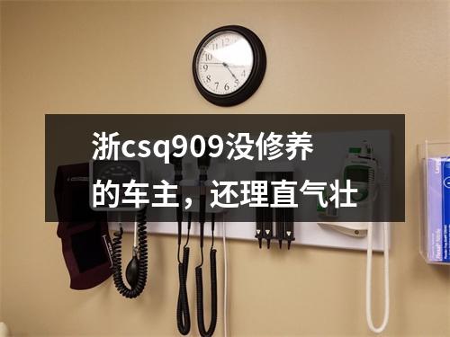 浙csq909没修养的车主，还理直气壮