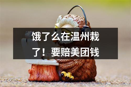 饿了么在温州栽了！要赔美团钱