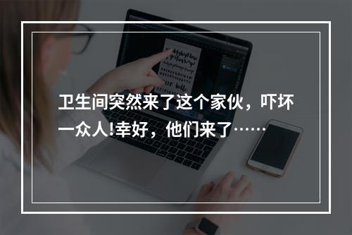 卫生间突然来了这个家伙，吓坏一众人!幸好，他们来了……