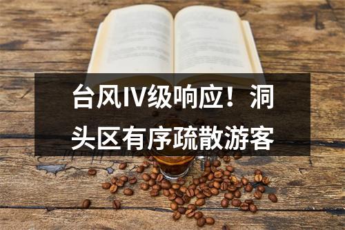 台风Ⅳ级响应！洞头区有序疏散游客