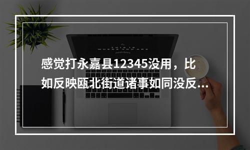 感觉打永嘉县12345没用，比如反映瓯北街道诸事如同没反映过
