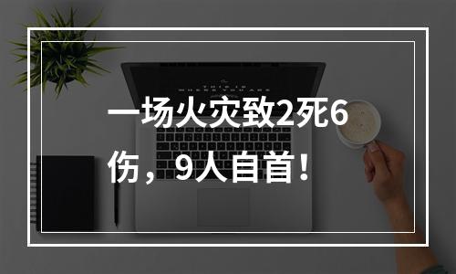 一场火灾致2死6伤，9人自首！
