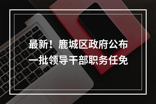 最新！鹿城区政府公布一批领导干部职务任免