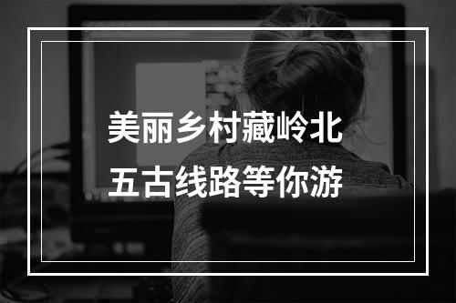 美丽乡村藏岭北 五古线路等你游