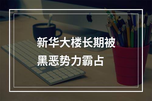 新华大楼长期被黑恶势力霸占