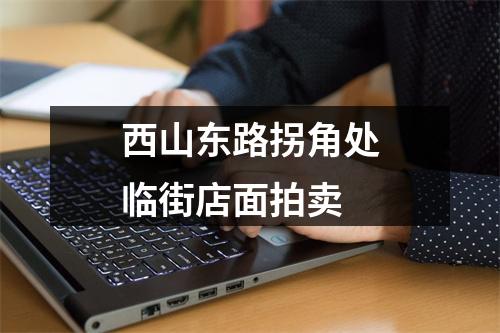 西山东路拐角处临街店面拍卖