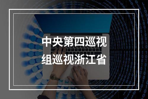 中央第四巡视组巡视浙江省