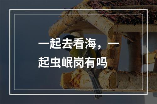 一起去看海，一起虫岷岗有吗