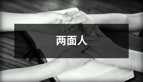 两面人
