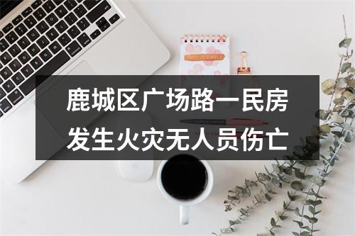 鹿城区广场路一民房发生火灾无人员伤亡