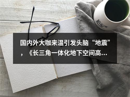 国内外大咖来温引发头脑“地震”，《长三角一体化地下空间高质量发展温州宣 ...