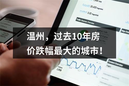 温州，过去10年房价跌幅最大的城市！