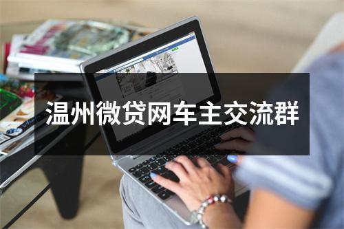 温州微贷网车主交流群