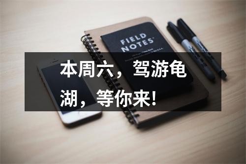本周六，驾游龟湖，等你来!