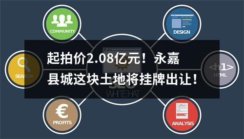 起拍价2.08亿元！永嘉县城这块土地将挂牌出让！