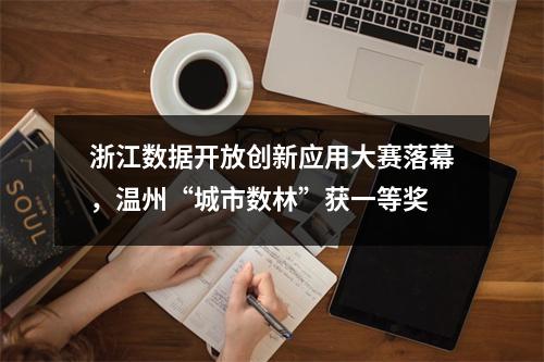 浙江数据开放创新应用大赛落幕，温州“城市数林”获一等奖