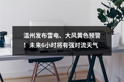 温州发布雷电、大风黄色预警！未来6小时将有强对流天气