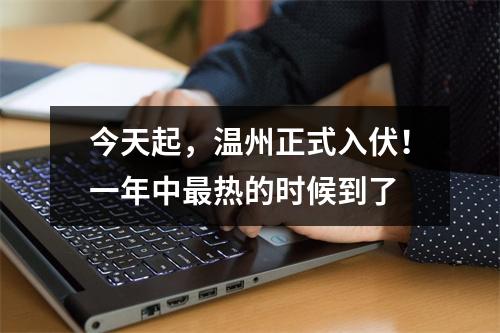 今天起，温州正式入伏！一年中最热的时候到了