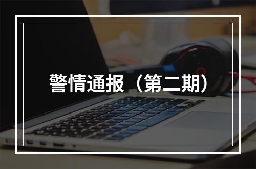 警情通报（第二期）