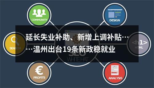 延长失业补助、新增上调补贴……温州出台19条新政稳就业