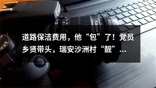 道路保洁费用，他“包”了！党员乡贤带头，瑞安沙洲村“靓”了
