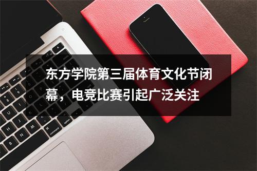 东方学院第三届体育文化节闭幕，电竞比赛引起广泛关注