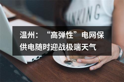 温州：“高弹性”电网保供电随时迎战极端天气