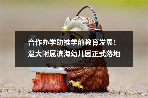 合作办学助推学前教育发展！温大附属滨海幼儿园正式落地