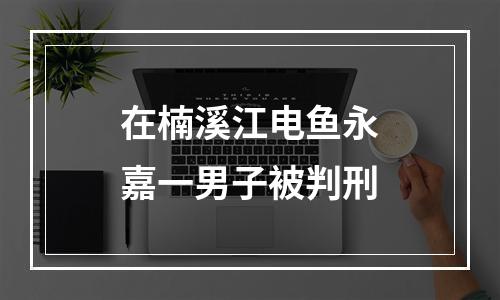 在楠溪江电鱼永嘉一男子被判刑