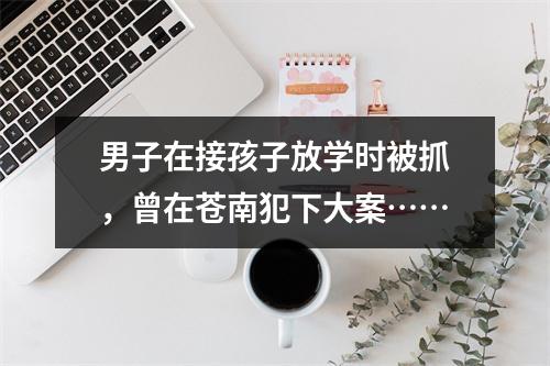 男子在接孩子放学时被抓，曾在苍南犯下大案……