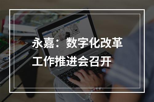 永嘉：数字化改革工作推进会召开