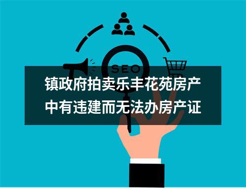 镇政府拍卖乐丰花苑房产中有违建而无法办房产证
