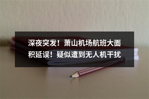 深夜突发！萧山机场航班大面积延误！疑似遭到无人机干扰