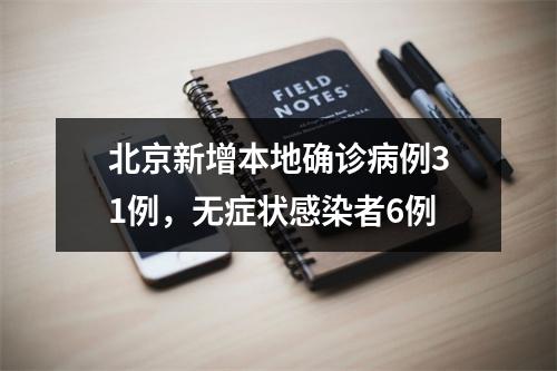 北京新增本地确诊病例31例，无症状感染者6例