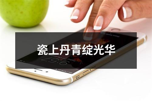 瓷上丹青绽光华