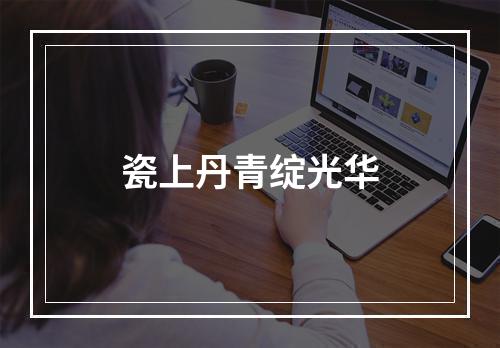 瓷上丹青绽光华