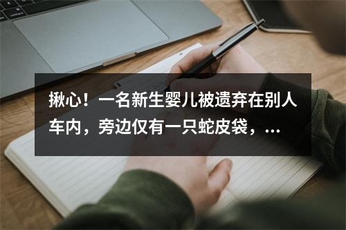 揪心！一名新生婴儿被遗弃在别人车内，旁边仅有一只蛇皮袋，民警多方查找……
