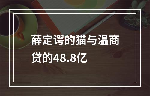 薛定谔的猫与温商贷的48.8亿