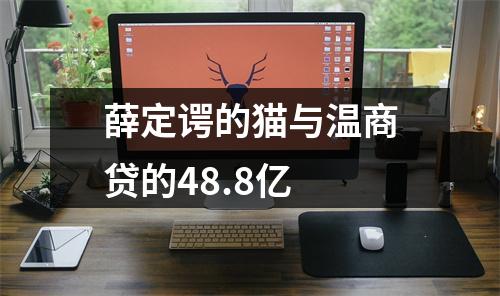 薛定谔的猫与温商贷的48.8亿